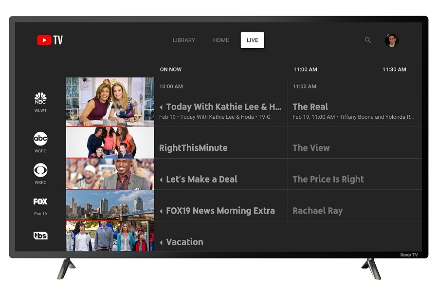 YouTube TV on Roku