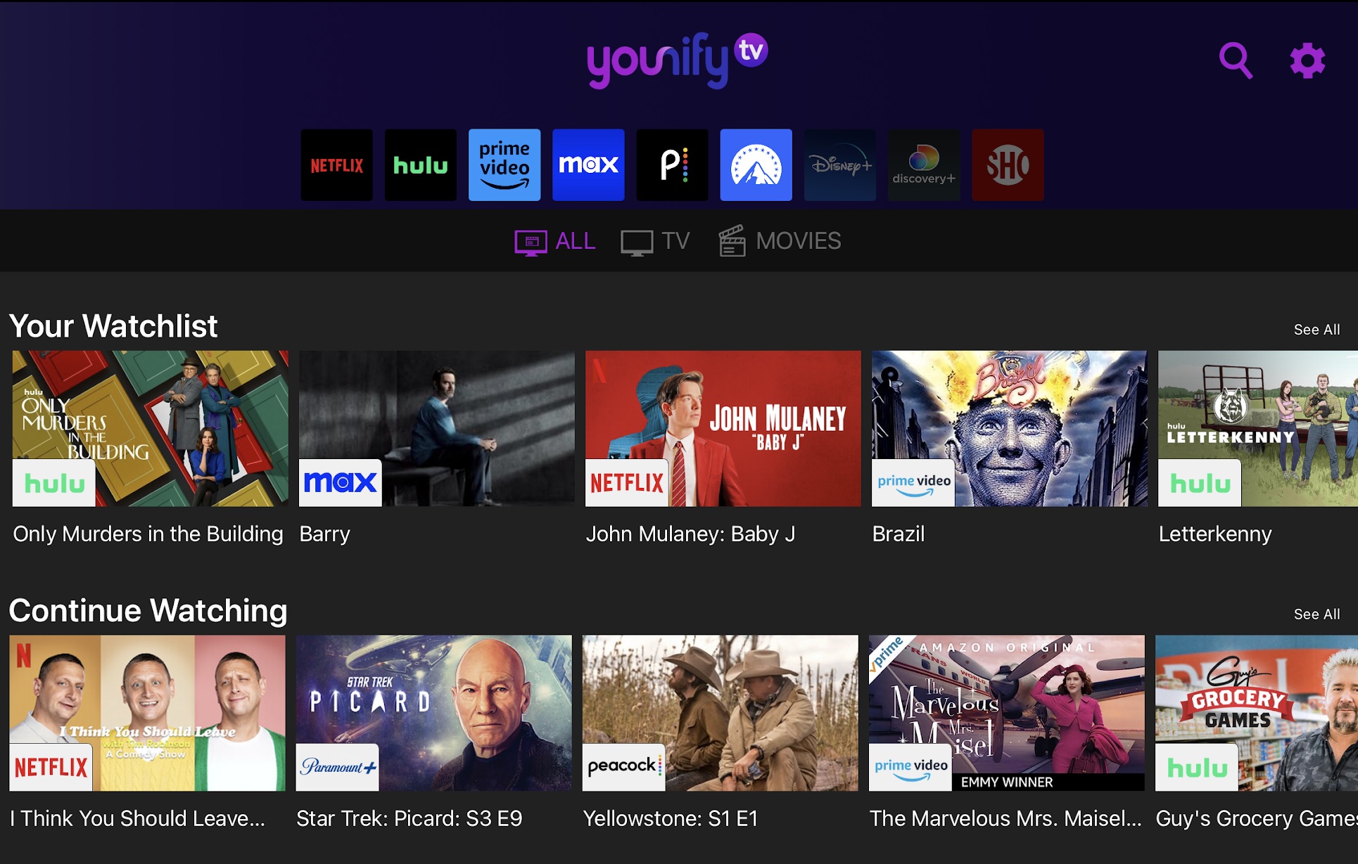 Younify’s universal watchlist, ATSC 1.0 extension