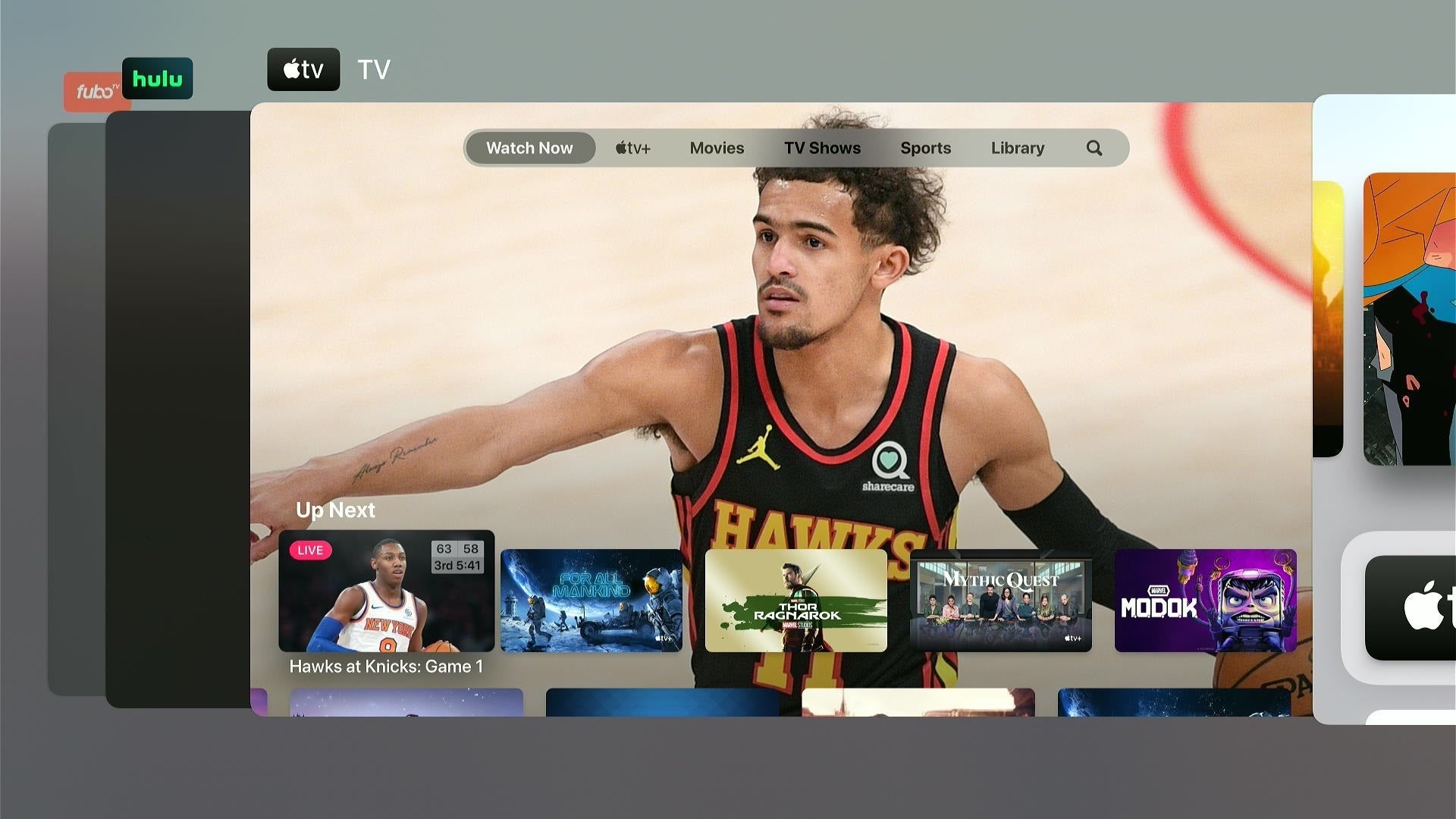 Switch between streaming apps, Another Tablo DVR