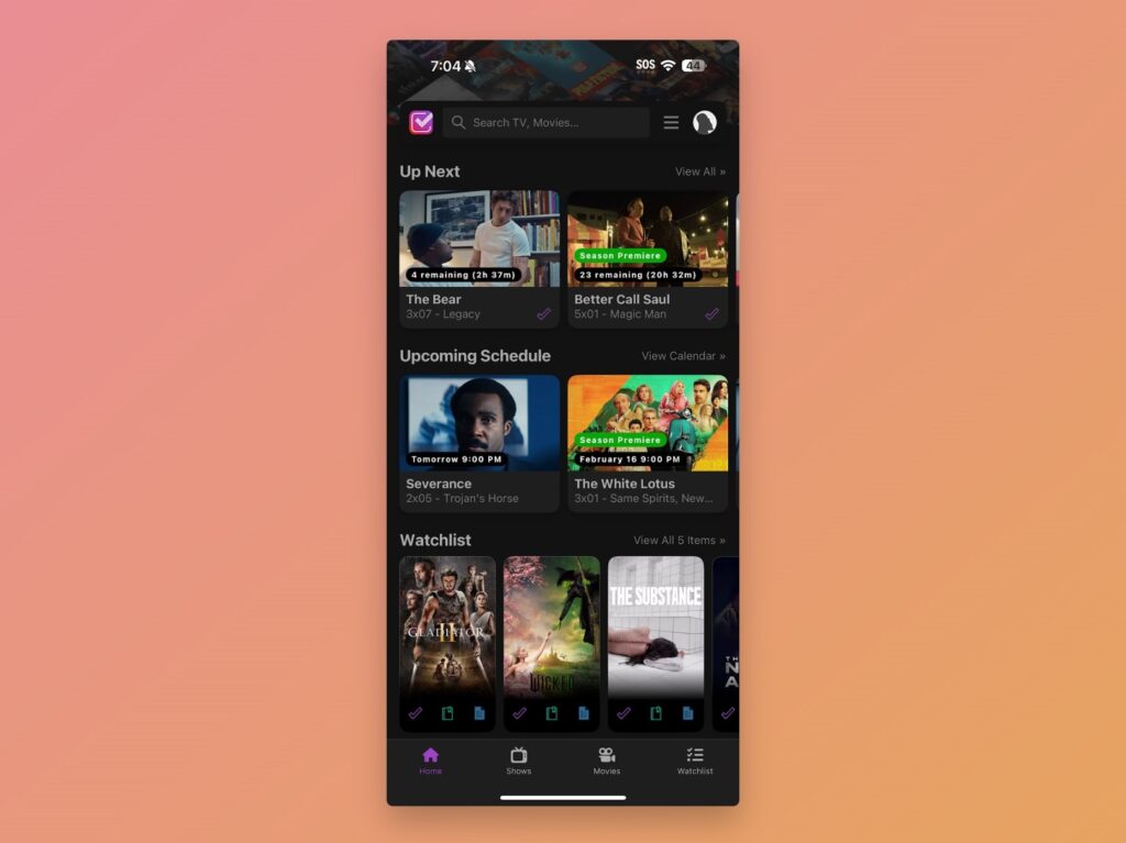 Show tracking with Trakt, YouTube TV blackout averted